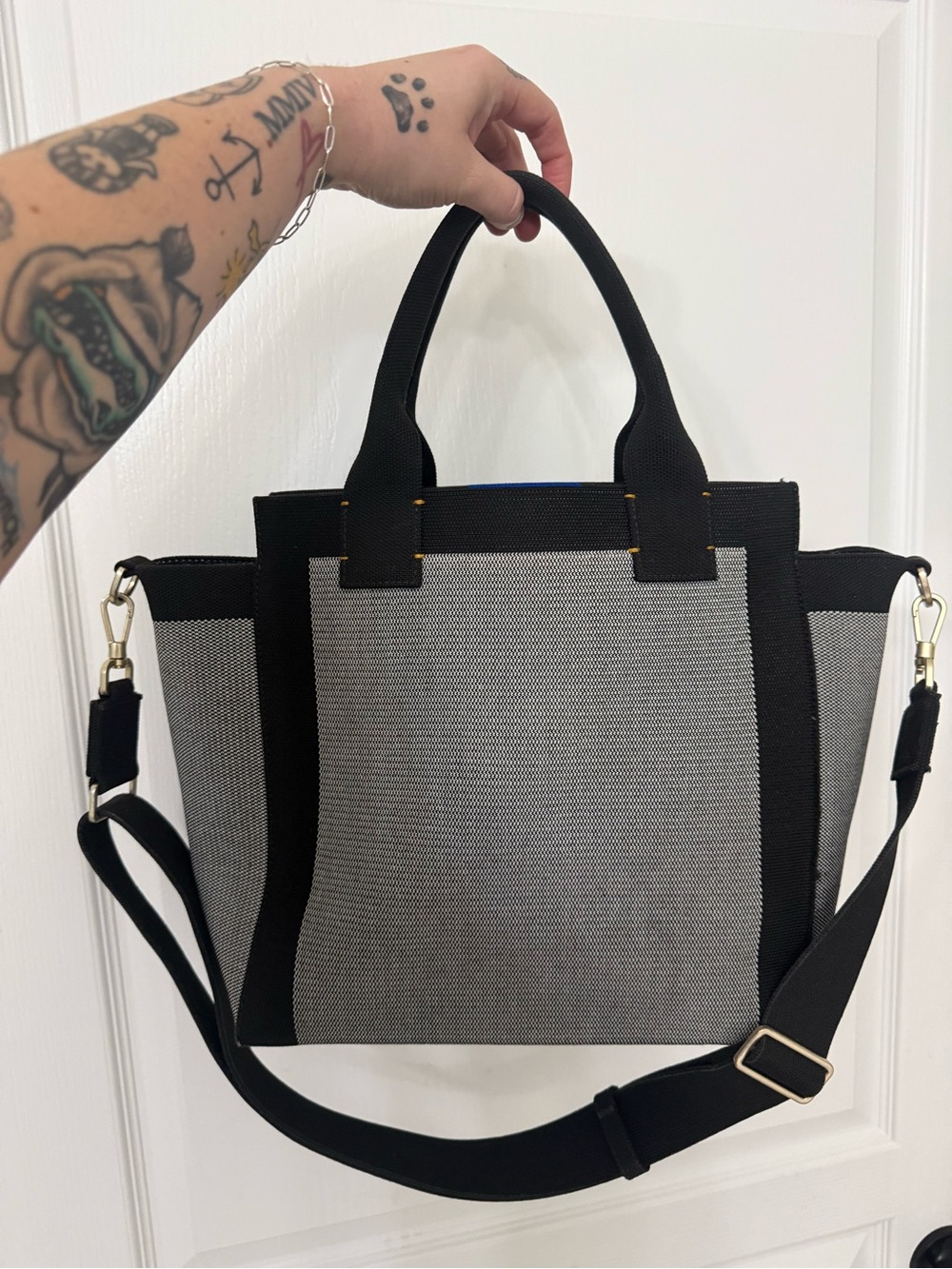 Retired Rothy's The Handbag Grey Mist